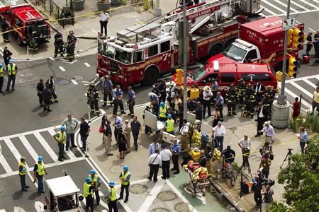 У Нью-Йорку за незрозумілих обставин вибухнув будинок