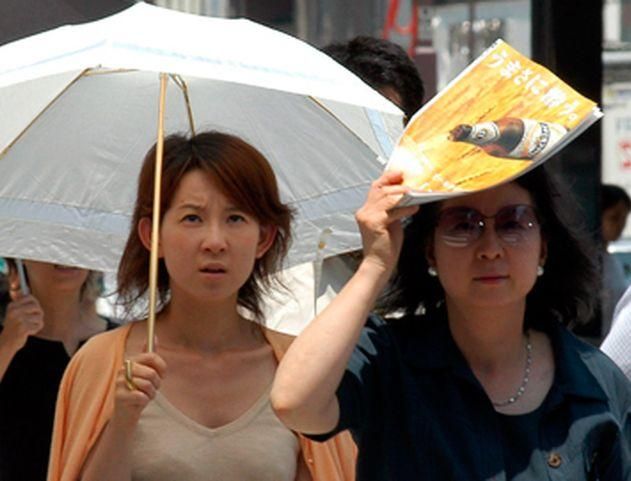 В Японии жара убила 17 человек