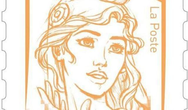 FEMENістку зобразили на марках у Франції FEMENістку зобразили на марках у Франції