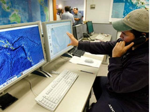 В Атлантическом океане произошло мощное землетрясение В Атлантическом океане произошло мощное землетрясение