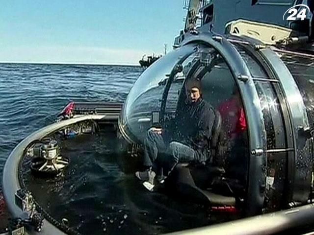 Путін на батискафі занурився на дно Фінської затоки Путін на батискафі занурився на дно Фінської затоки