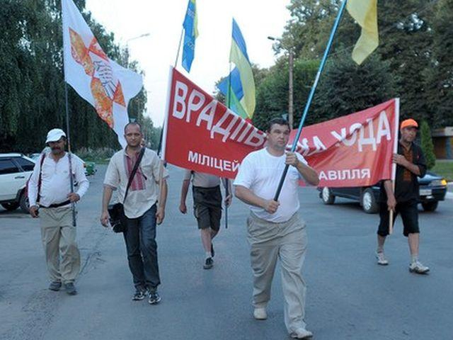 Врадиевские активисты - в Киеве