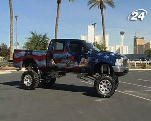 Форд F-350 один из самых удивительных экспонатов тюнинга на выставке SEMA Форд F-350 один из самых удивительных экспонатов тюнинга на выставке SEMA