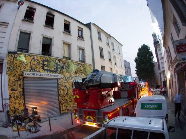 В тренировочном центре FEMEN произошел пожар В тренировочном центре FEMEN произошел пожар