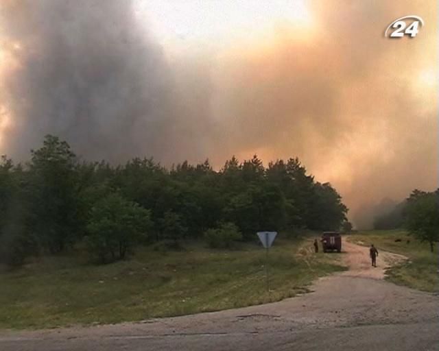 На Київщині - надзвичайна пожежна небезпека