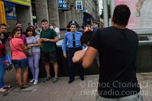 Столична міліція не зреагувала на напад на фотокора (Фото) Столична міліція не зреагувала на напад на фотокора (Фото)