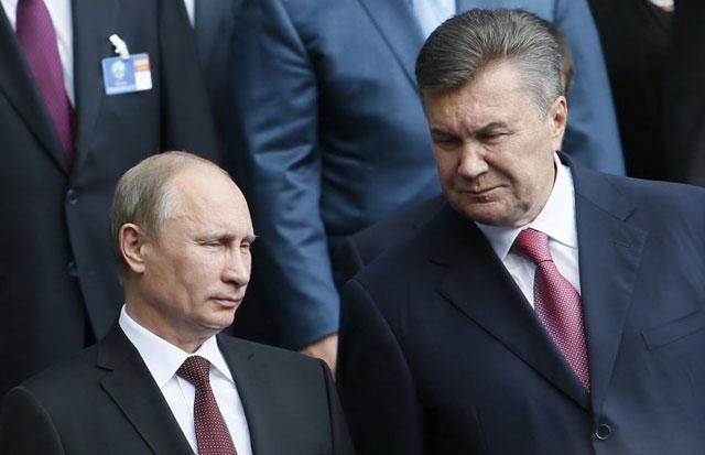 Янукович и Путин напомнили о прочности связи между Украиной с Россией