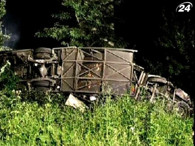 Детали страшной аварии автобуса на юге Италии Детали страшной аварии автобуса на юге Италии