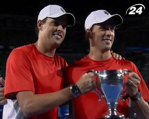 "Короли тенниса" братья Брайаны - в проекте "Команда"