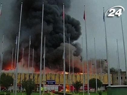 В столице Кении загорелся Аэропорт