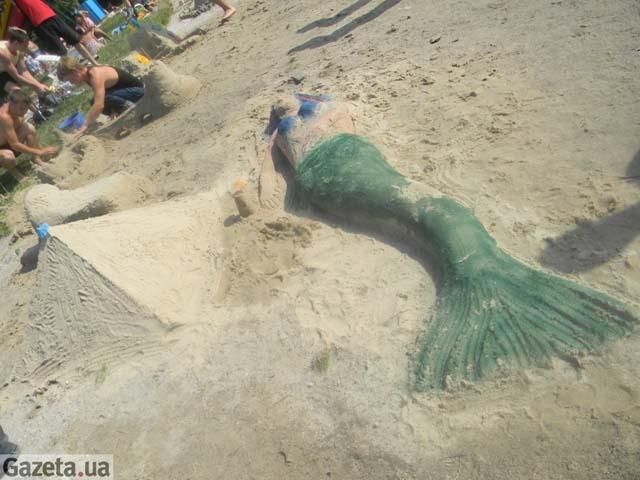 Конкурс замків з піску у Вінниці (Фото) Конкурс замків з піску у Вінниці (Фото)