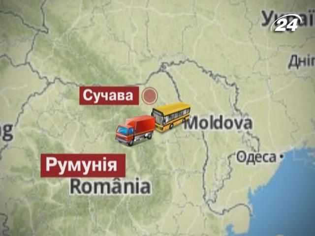 У ДТП в Румунії постраждало 8 українців