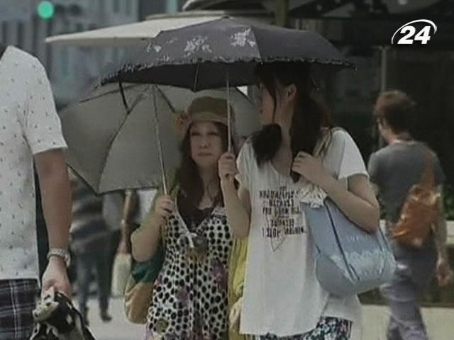 Жара в Японии достигла 41 градуса