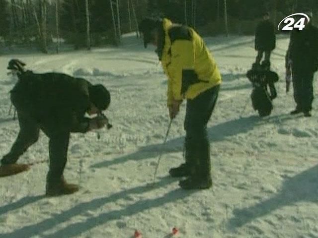 Екстремальний гольф на снігу