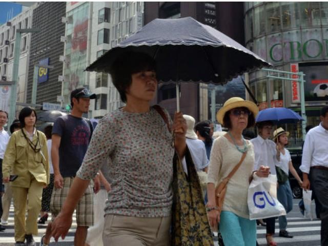 В Японии за сутки госпитализировали более тысячи человек из-за жары