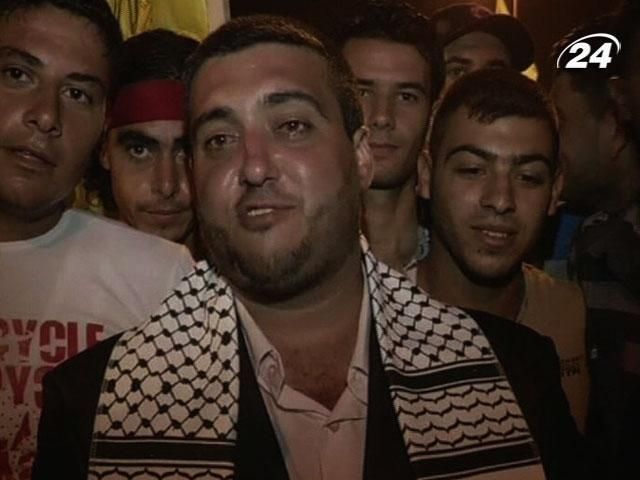 Израильтяне отпустили на свободу 26 заключенных-палестинцев