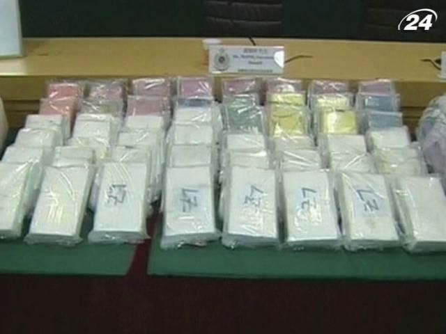 В Гонконге конфисковали рекордную контрабанду кокаина - 60 кг