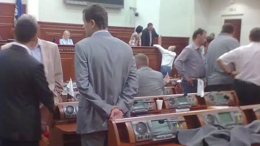 Сессия Киевсовета длилась 12 минут
