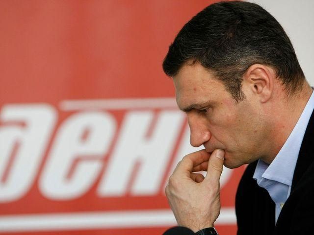 Кличко напомнил, что намерен идти в президенты Кличко напомнил, что намерен идти в президенты