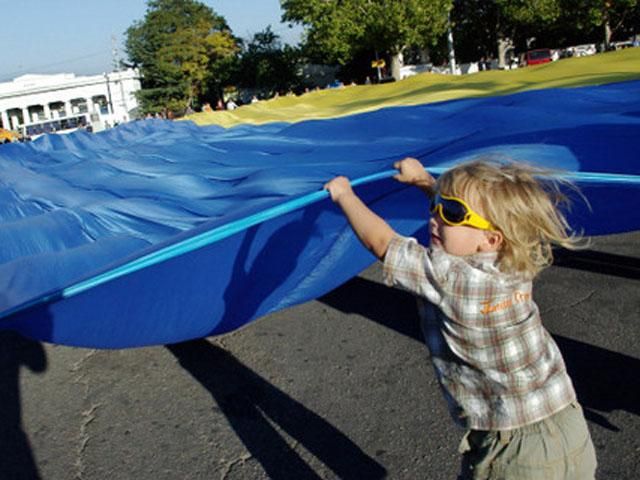 Украина празднует День Флага - 23 августа 2013 - Телеканал новин 24