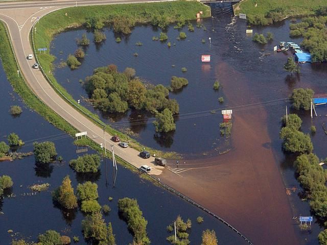 Приамур’я майже повністю занурилося під воду