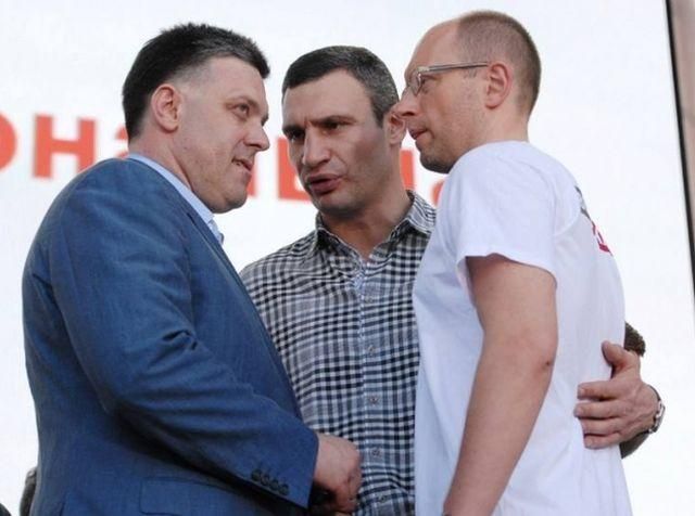 В "Батькивщине" объяснили, почему празднуют без Кличко и Тягнибока В "Батькивщине" объяснили, почему празднуют без Кличко и Тягнибока