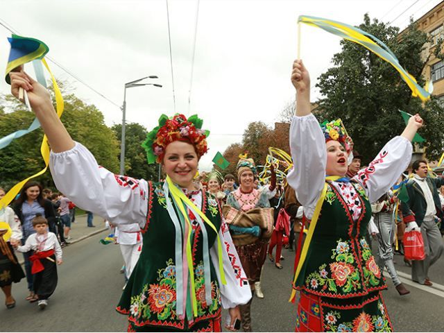 Более 1 млн украинцев приняли участие в праздновании Дня Независимости