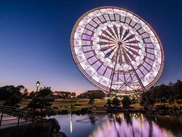 Невероятные фотографии колес обозрения Невероятные фотографии колес обозрения