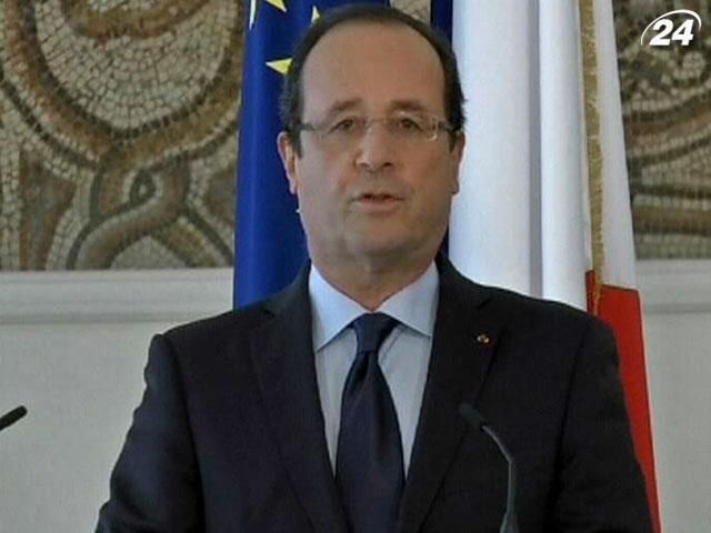 Франція посилить воєнну підтримку сирійської опозиції, - Олланд