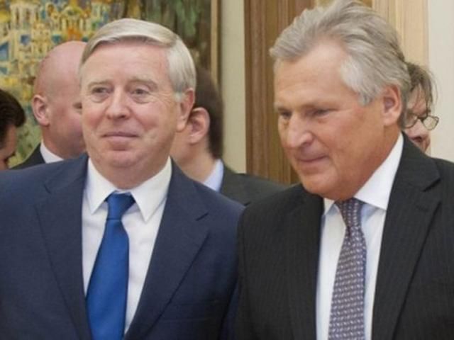 Кокс і Квасневський розкажуть про ситуацію в Україні у вересні Кокс і Квасневський розкажуть про ситуацію в Україні у вересні