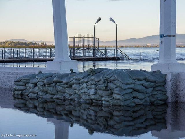 Амур затопив Хабаровський край (Фото) Амур затопив Хабаровський край (Фото)