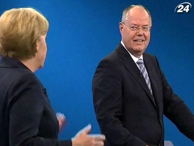 Предвыборные дебаты в Германии завершились почти боевой ничьей
