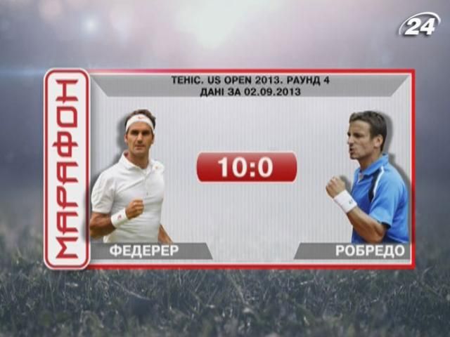 Матч дня: Федерер против Робредо