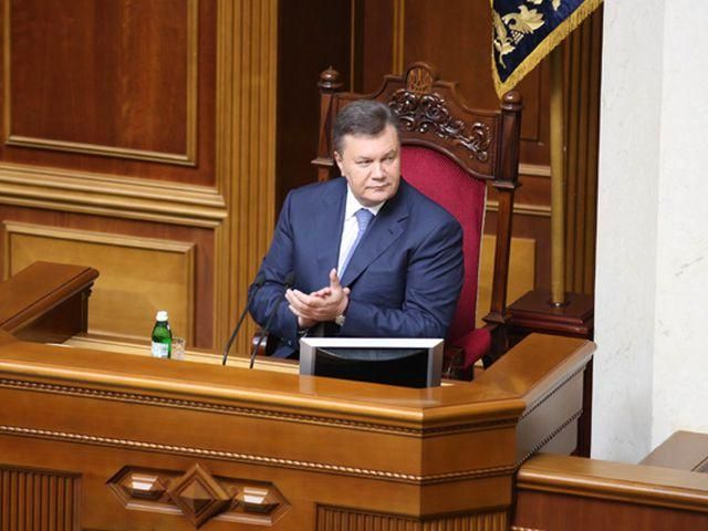 Оппозиция ждет Януковича и его достойный доклад в Раде