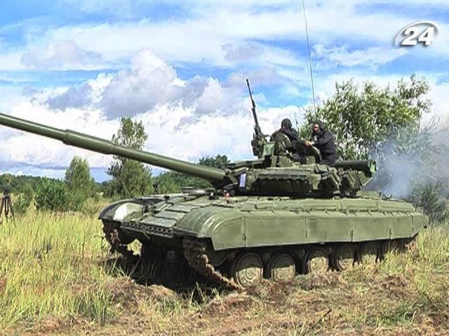 На Чернігівщині змагаються за звання найкращого танкового взводу