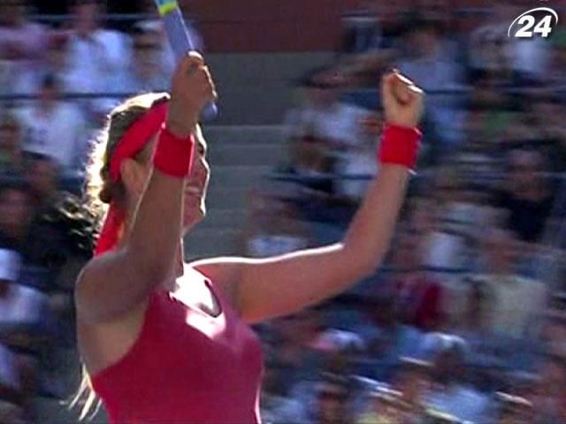 Азаренко стала першою фіналісткою тенісного турніру US Open