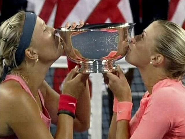 Главачкова и Градецкая победили в женском парном разряде US Open