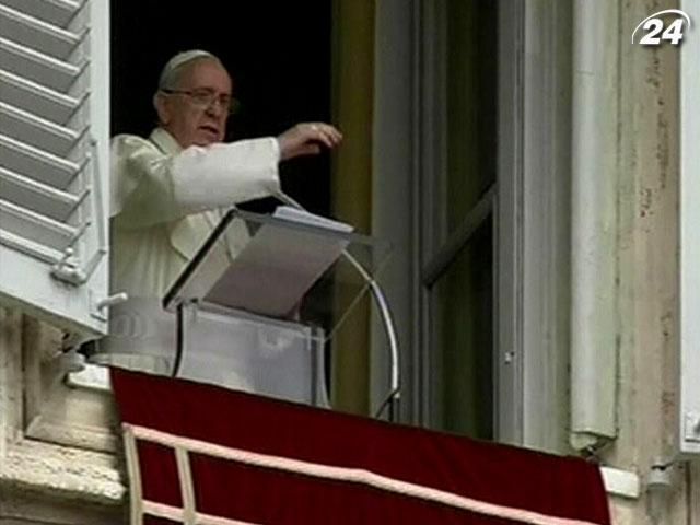 Папа Франциск звинуватив торговців зброєю у війнах у світі