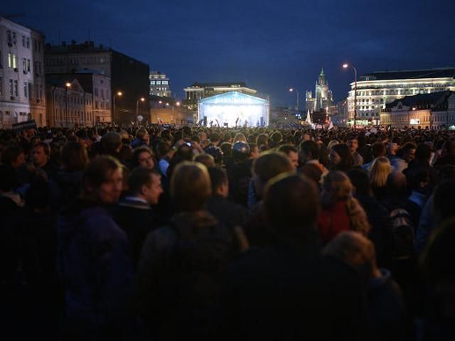 На мітинг Навального прийшло 9 тисяч прихильників замість 2,5 заявлених