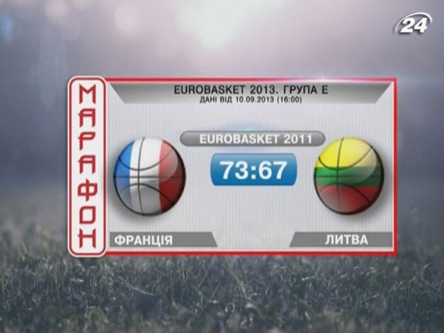 Матч дня: Франция-Литва на Евробаскете Матч дня: Франция-Литва на Евробаскете