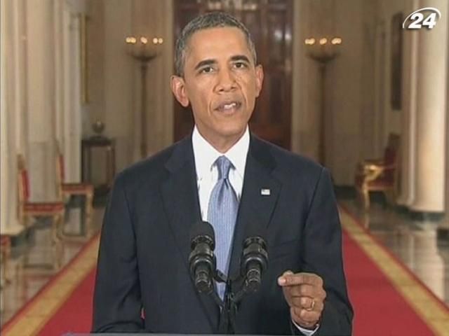 США верят в дипломатию, но готовят удар против Сирии, - Обама