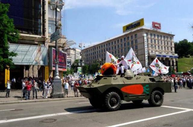 МВС не знає, звідки 18 травня в Києві взявся БРДМ