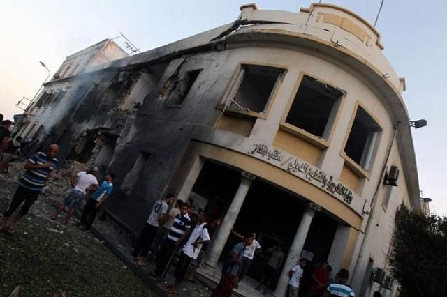В Ливии взорвали здание МИД страны