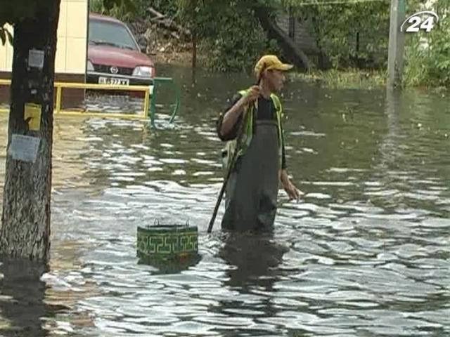В Житомире за 6 часов выпала месячная норма осадков В Житомире за 6 часов выпала месячная норма осадков