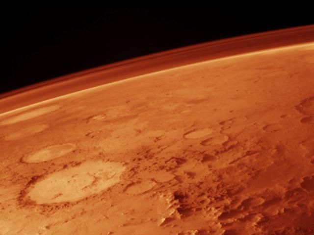Науковці припускають, що на Марсі було крижане озеро