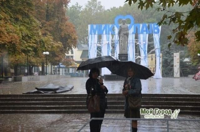 Миколаїв затопило на День міста Миколаїв затопило на День міста