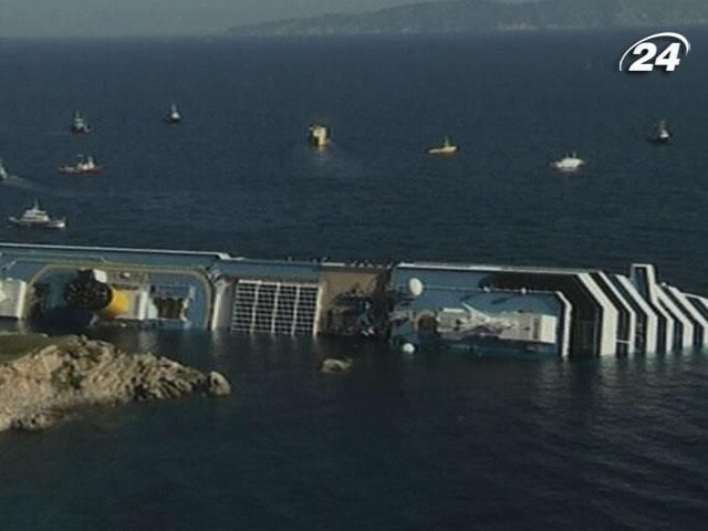 В Італії піднімають затонулий лайнер Costa Concordia