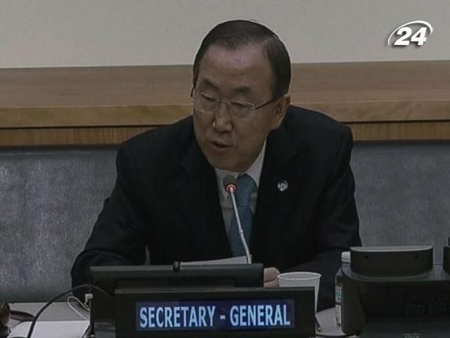 Генсек ООН отримав доповідь експертів щодо хімічної зброї в Сирії