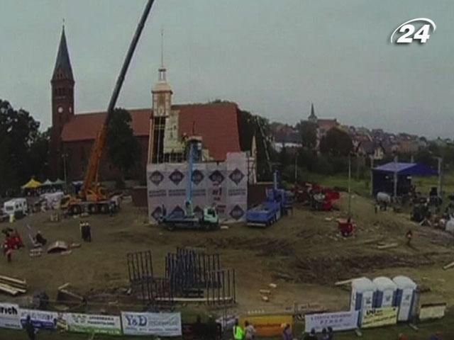 В Польше церковь построили за один день