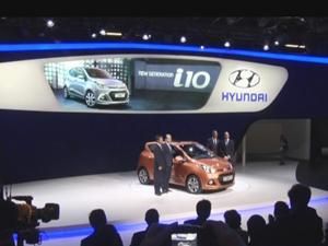Hyundai представил обновленную самую маленькую модель автомобиля i10 Hyundai представил обновленную самую маленькую модель автомобиля i10